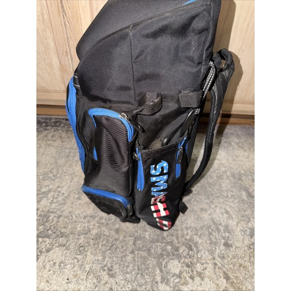 Smash It Sports SIS Equipment Bag Softball Baseball Travel Gear Black/Blue